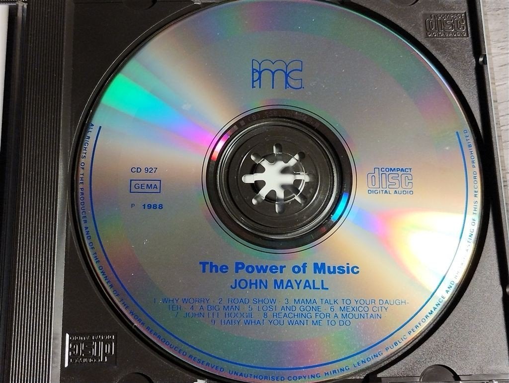 John Mayall ‎- The Power Of Music, Ophalen of Verzenden, Zo goed als nieuw, Jazz