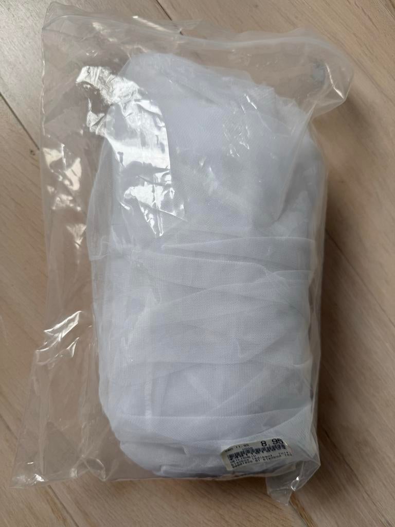 Nieuwe witte klamboe voor ledikant, Kinderen en Baby's, Babywiegjes en Ledikanten, Ophalen, Nieuw, Ledikant