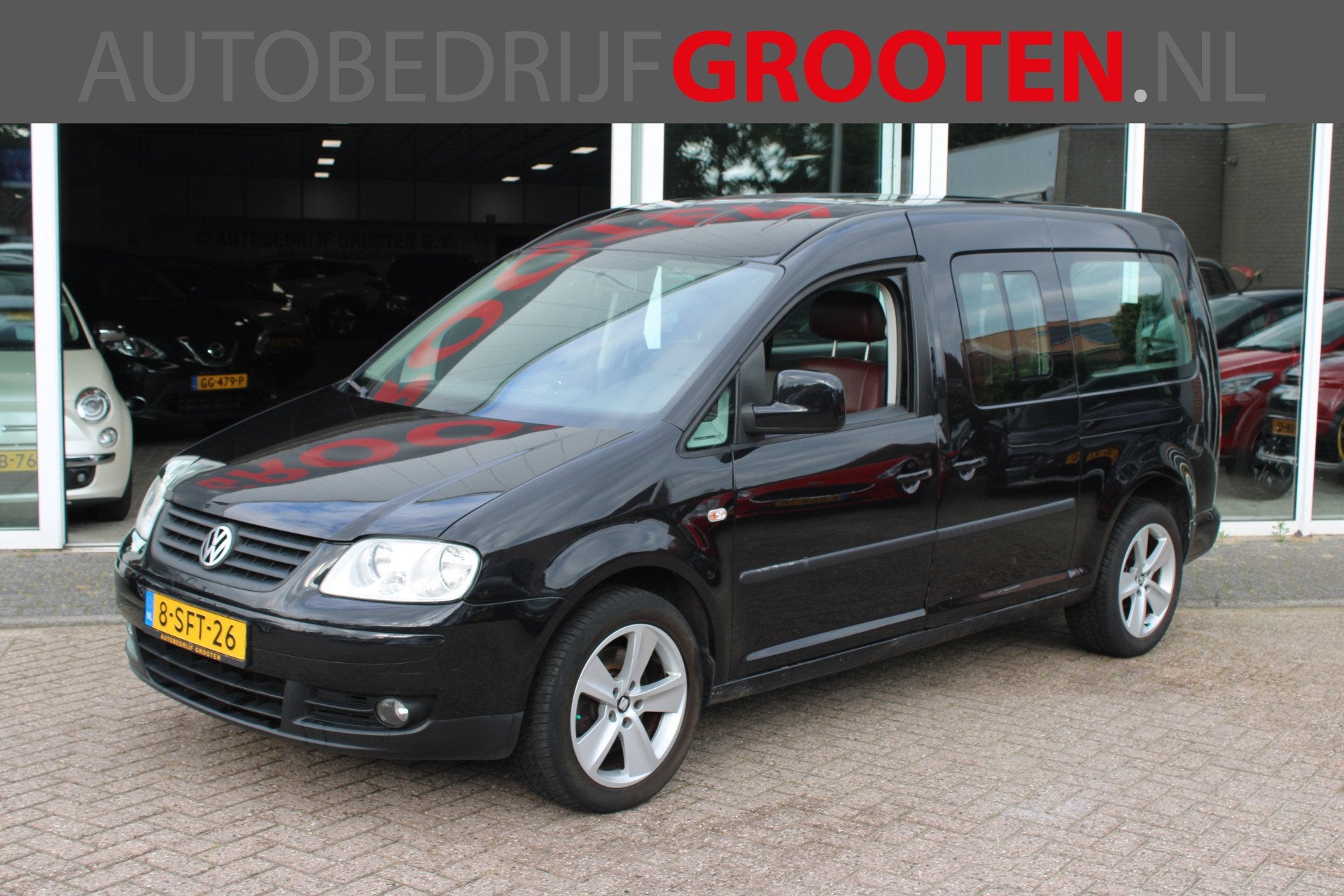 Volkswagen Caddy Maxi 1.9 TDI Comfortline//Rolstoellift!, Auto's, Voorwielaandrijving, Gebruikt, 4 cilinders, Leder