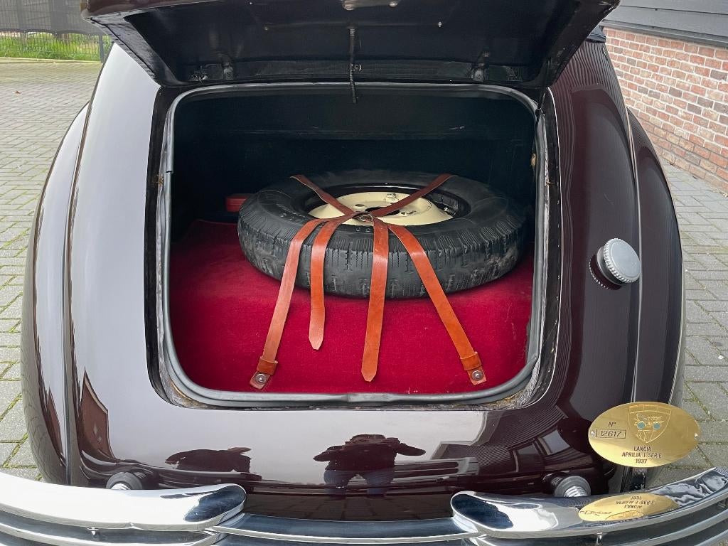 Lancia Aprilia Serie 1 Cabriolet Bertone 1939. One-of ASI, foto 10