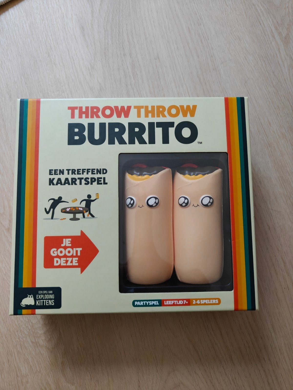 Throw Throw Burrito bordspel/kaartspel, Ophalen of Verzenden, Nieuw