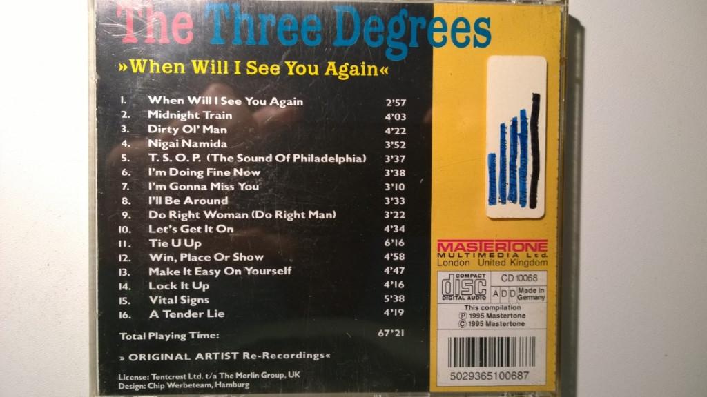 The Three Degrees - When Will I See You Again, Ophalen of Verzenden, Zo goed als nieuw, Soul of Nu Soul