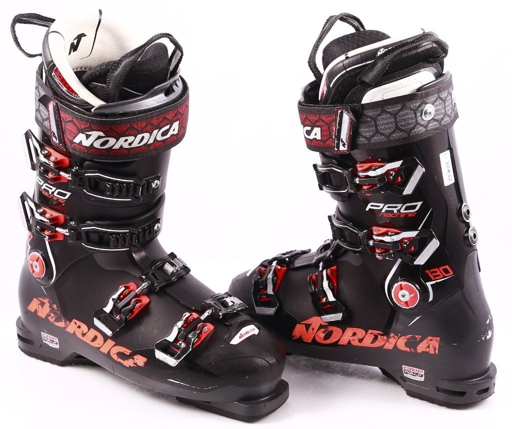 43; 44 EU skischoenen NORDICA PROMACHINE 130 2024, 160 tot 180 cm, Gebruikt, Verzenden, Schoenen