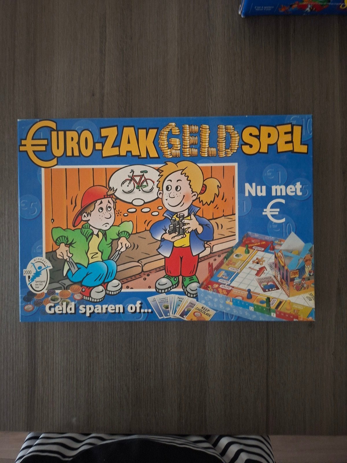 Euro-Zak Geld Spel - Leer Sparen op een Leuke Manier, Drie of vier spelers, Ophalen of Verzenden, Gebruikt, Onbekend