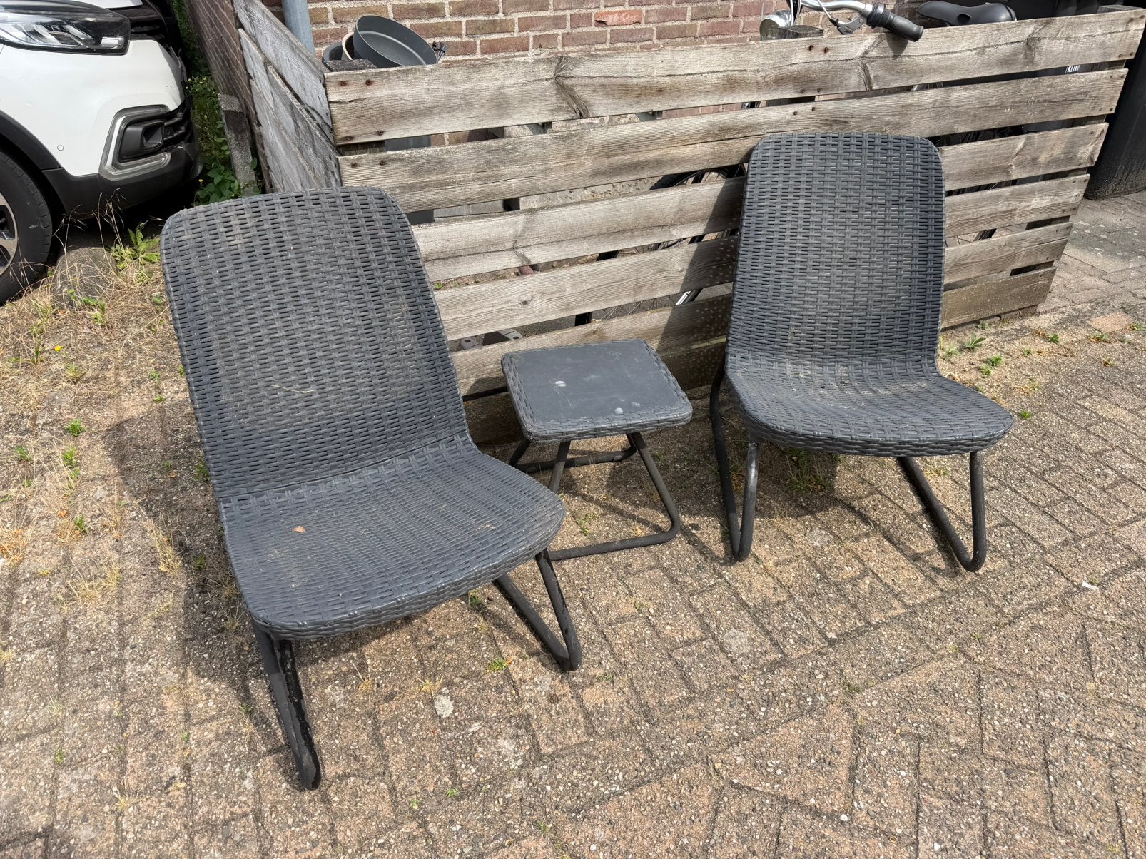 Tuinsetjes, Tuin en Terras, Ophalen, Gebruikt, Kunststof