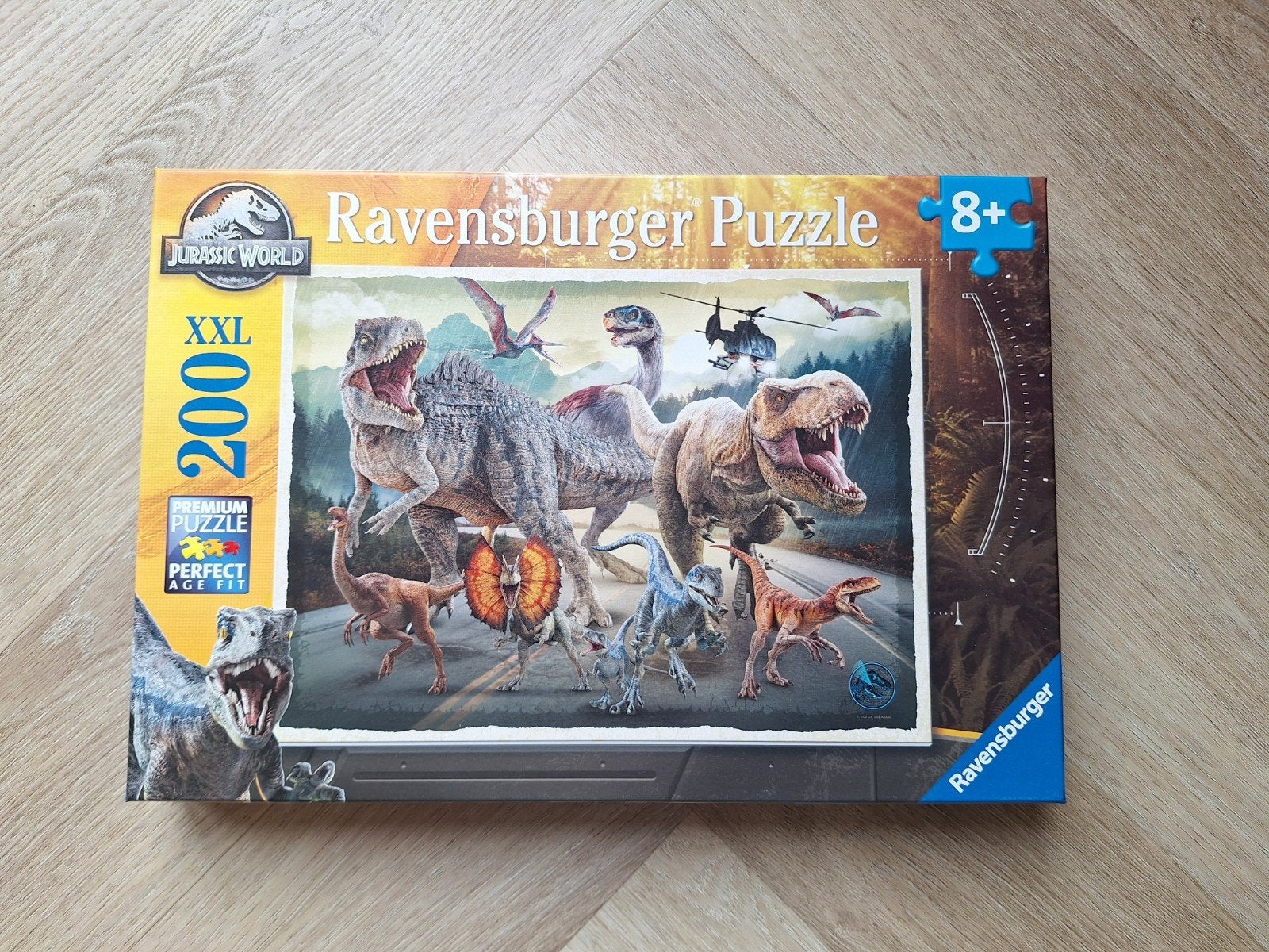 Ravensburger Puzzel Jurassic World 200 XXL, Ophalen, Minder dan 500 stukjes, Zo goed als nieuw, Legpuzzel