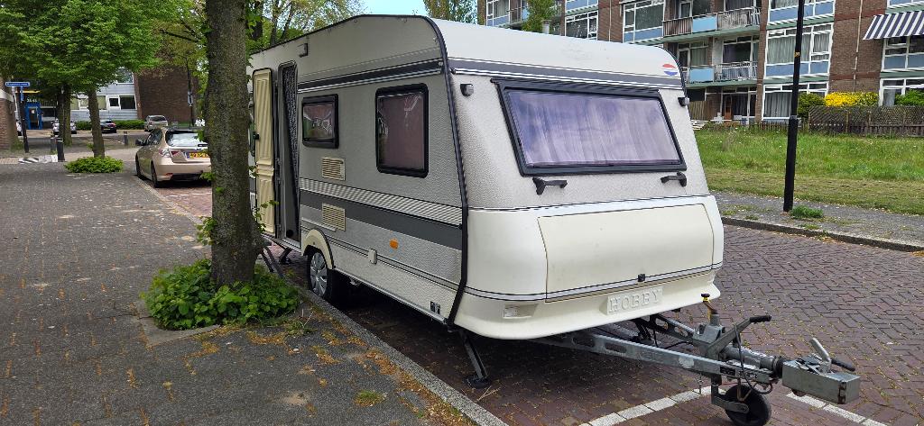 Hobby classic 12A tour caravan, Caravans en Kamperen, Caravans, Rondzit, Hobby, Omvormbare zithoek, 750 - 1000 kg