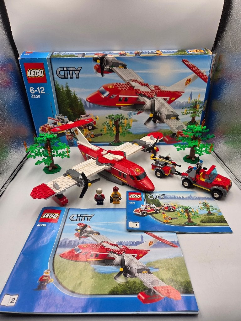 Lego City 4209 Fire Plane, Kinderen en Baby's, Speelgoed | Duplo en Lego, City, Lego, Ophalen of Verzenden, Zo goed als nieuw