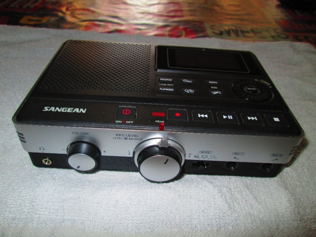 digitale mp3 recorder, Ophalen, Zo goed als nieuw