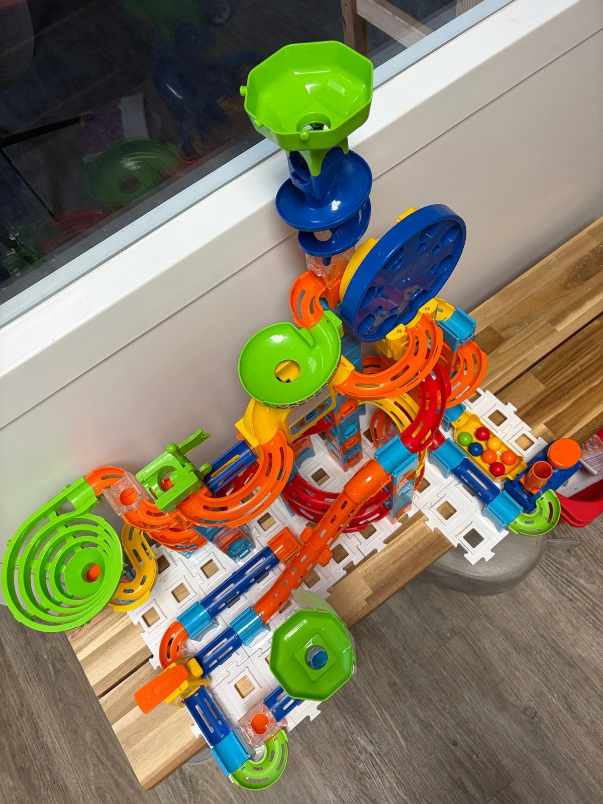 VTech Knikkerbaan Marble Rush Ultimate XL Compleet, Ophalen of Verzenden, Zo goed als nieuw, Overige merken