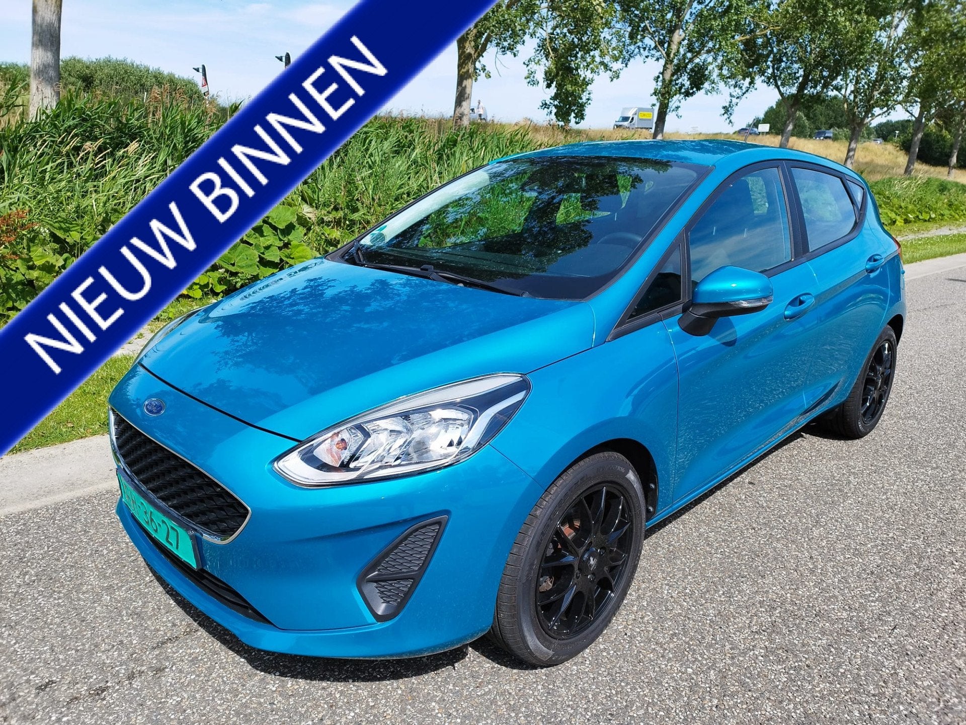 Ford Fiesta 1.0 EcoBoost * 72.995 KM * 1e EIG * 5 DRS * Blue, Auto's, Voorwielaandrijving, Gebruikt, Zwart, 1064 kg