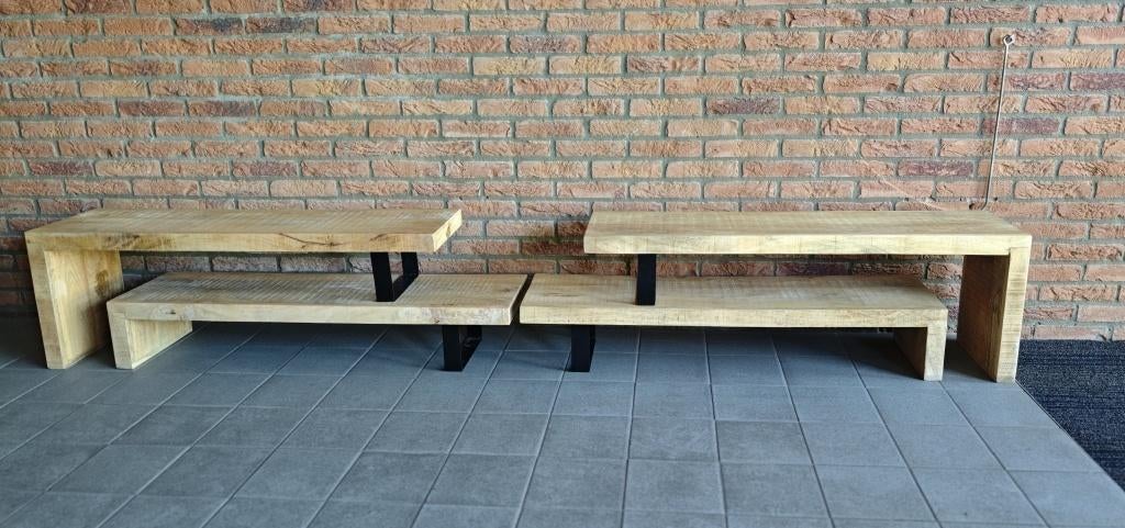 TV Meubel, wandmeubel (40/20cm hoog), Gebruikt, Industry Look, 150 tot 200 cm, Minder dan 100 cm