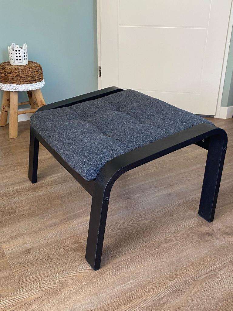 VOETENBANKJE  - Ikea  . Poäng, Huis en Inrichting, Banken | Voetenbanken en Poefen, Ophalen, 50 tot 75 cm, Zo goed als nieuw, Rechthoekig