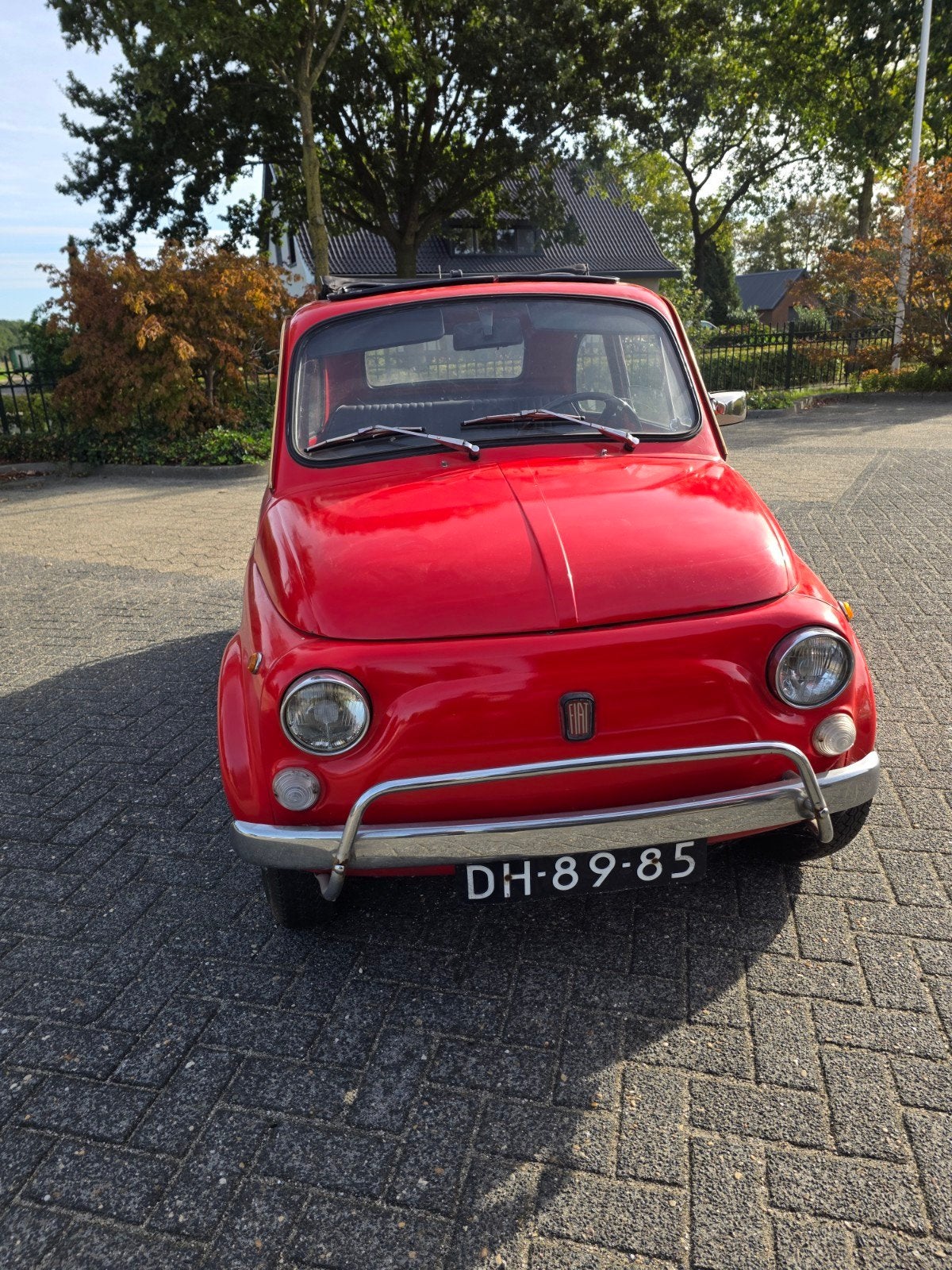 Fiat 500 0.5 L 1969 Rood, 514 kg, 499 cc, Particulier, Geïmporteerd