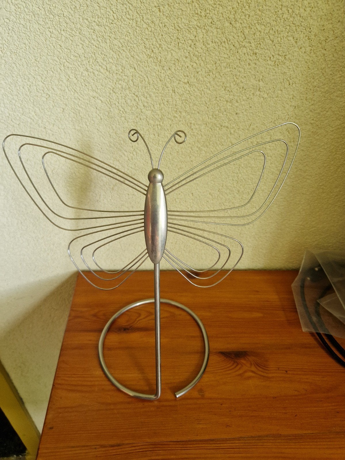 Umbra vlinder sieradenhouder/organizer, Gebruikt, Ophalen of Verzenden, Zilver, Metaal