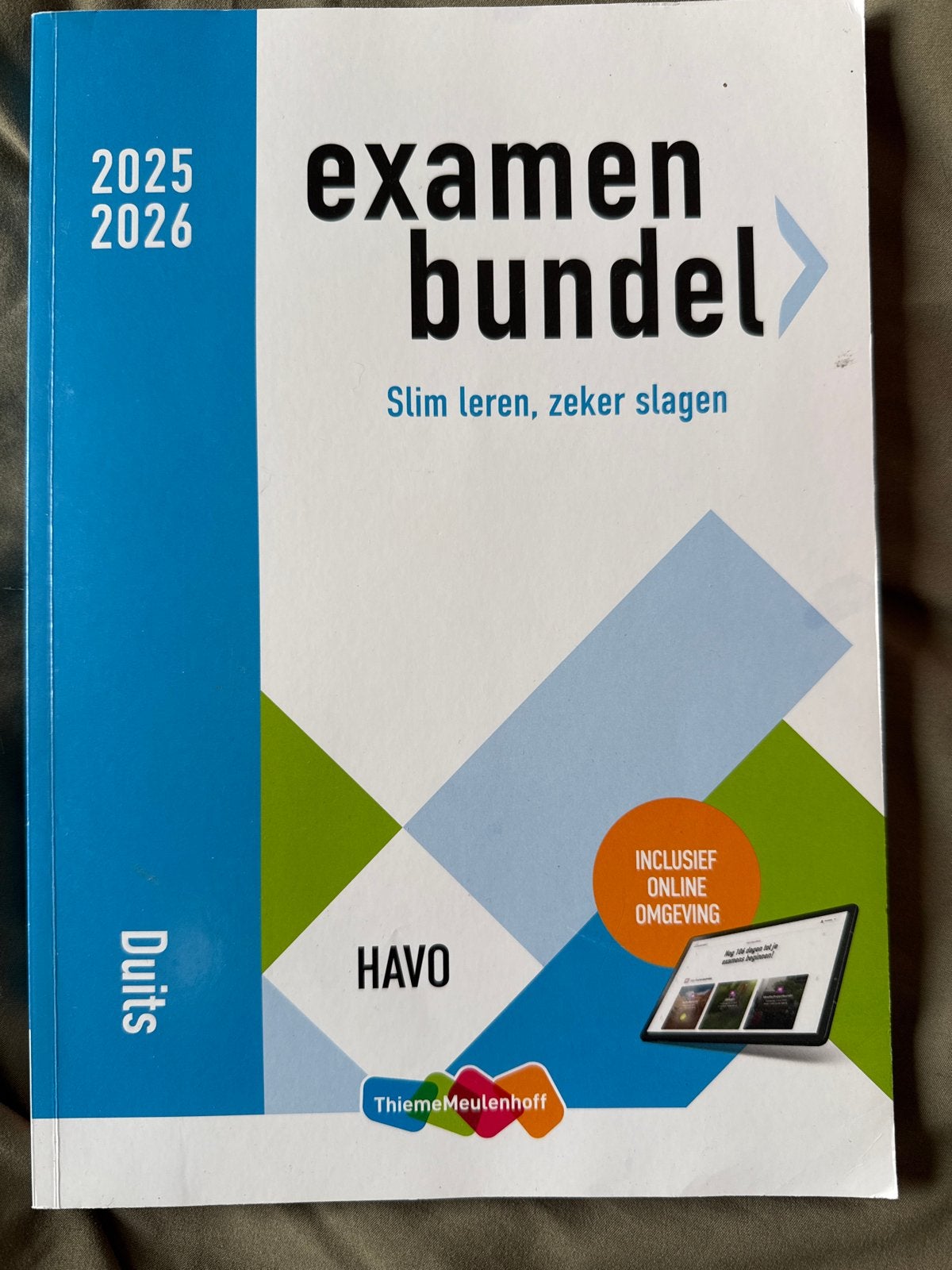 Examenbundel Duits HAVO 2025-2026 (incl. online omgeving), Ophalen of Verzenden, Alpha, Gelezen, Niet van toepassing