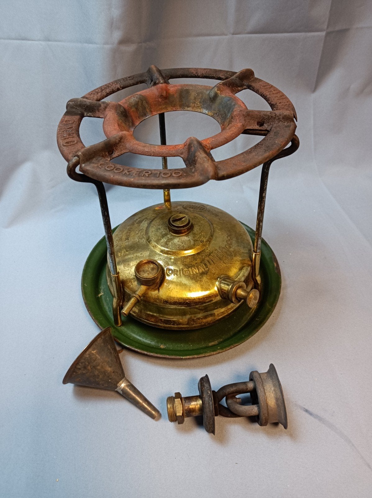 Retro petroleum brander ANHO 100, Ophalen of Verzenden, Gebruikt