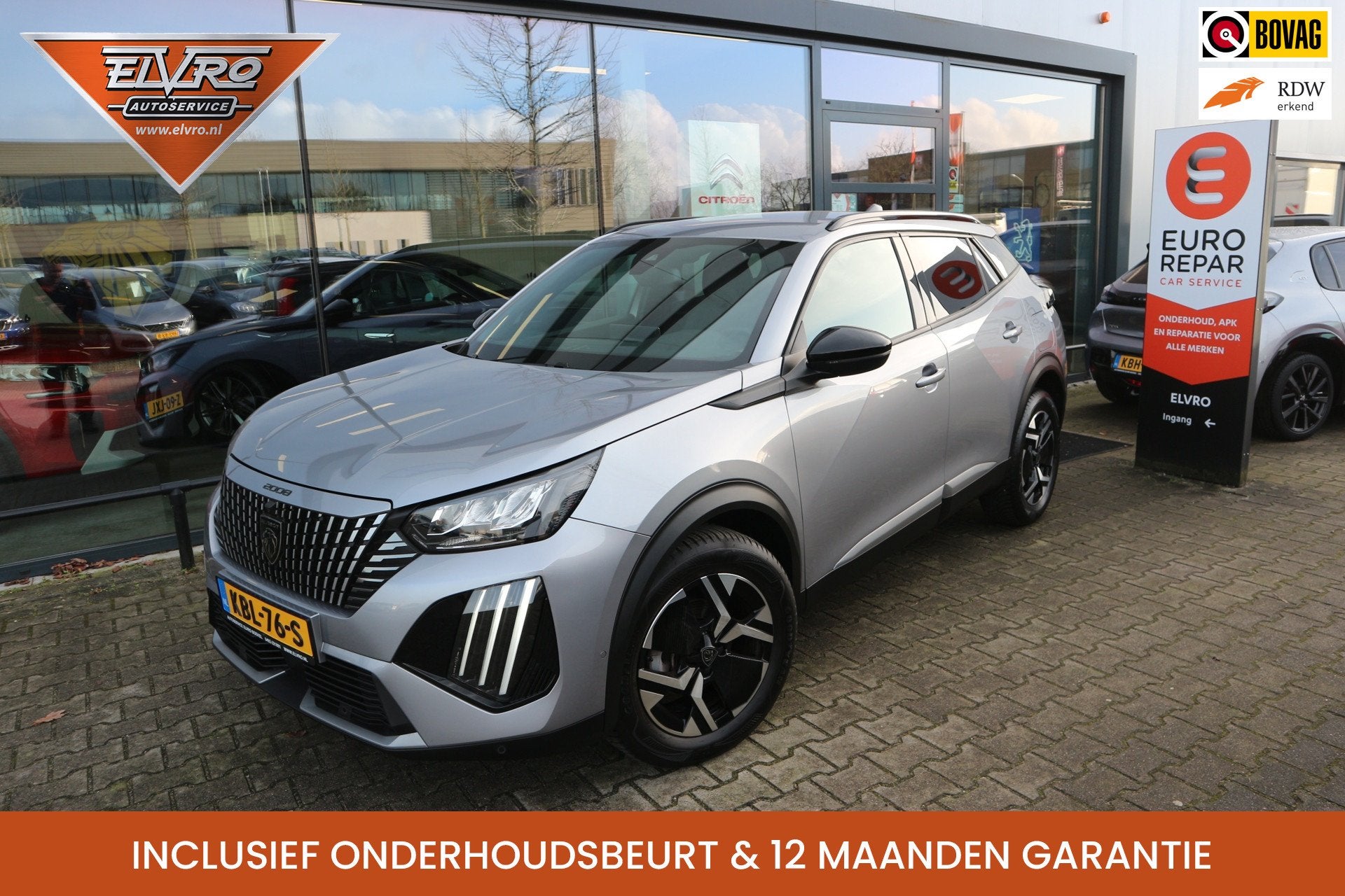Peugeot 2008 1.2 PureTech 100 Allure NAVI 360 CAMERA CLIMA A, Auto's, 12 maanden, 101 pk, Gebruikt, 1199 cc