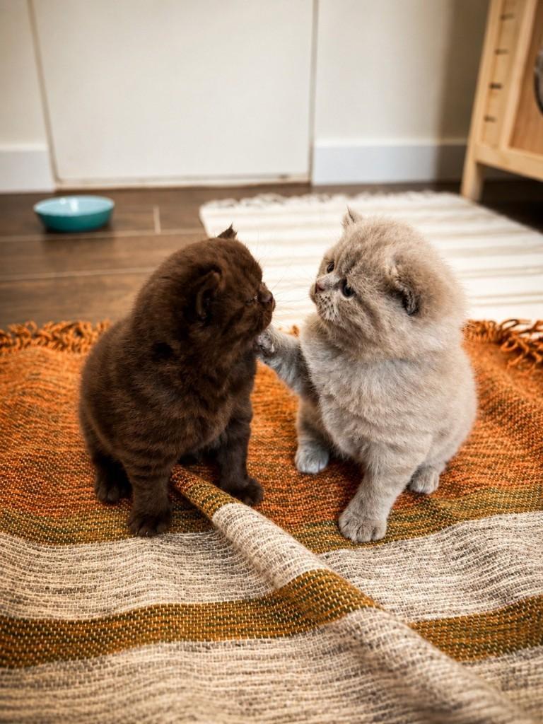 2 Britse Korthaar kittens / British Shorthair kittens, Dieren en Toebehoren, Katten en Kittens | Raskatten | Korthaar, Meerdere dieren