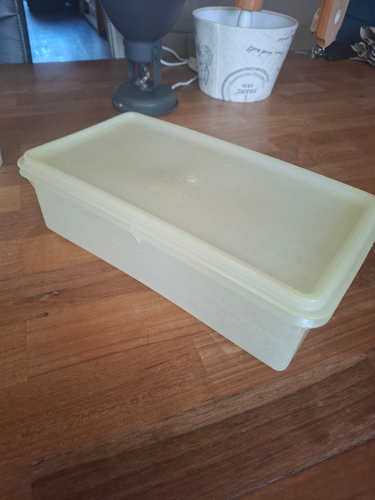 Tupperware Cake Doos - Handige Bewaardoos voor Gebak, Gebruikt, Bewaardoos, Ophalen of Verzenden, Overige kleuren