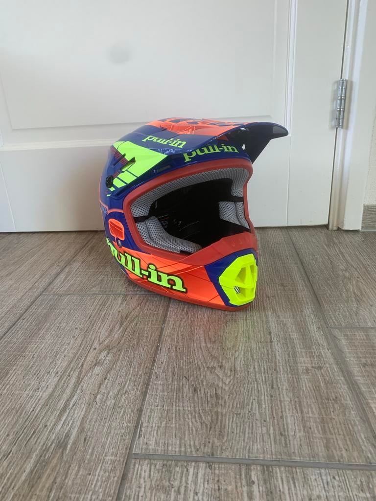 Crosshelm maat S 47-48, Motoren, Overige merken, Kinderen, Offroadhelm, Ophalen of Verzenden