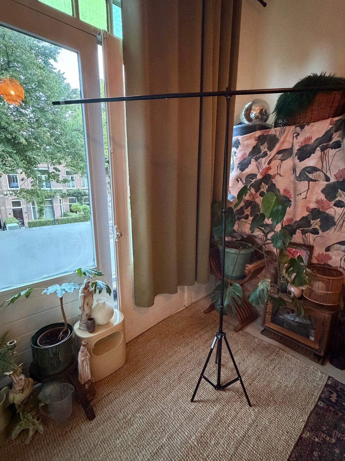 VidaXL Systeem Achtergrond 80x190 cm met draagtas, Audio, Tv en Foto, Ophalen, Zo goed als nieuw, Overige merken, Inclusief draagtas