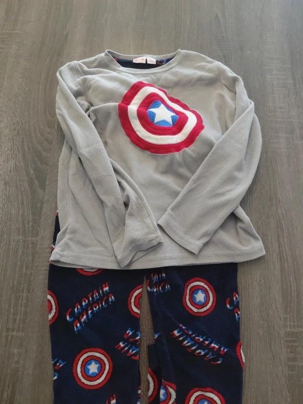 Captain America Pyjama Maat 152, Kinderen en Baby's, Kinderkleding | Maat 152, Nacht- of Onderkleding, Ophalen of Verzenden, Jongen