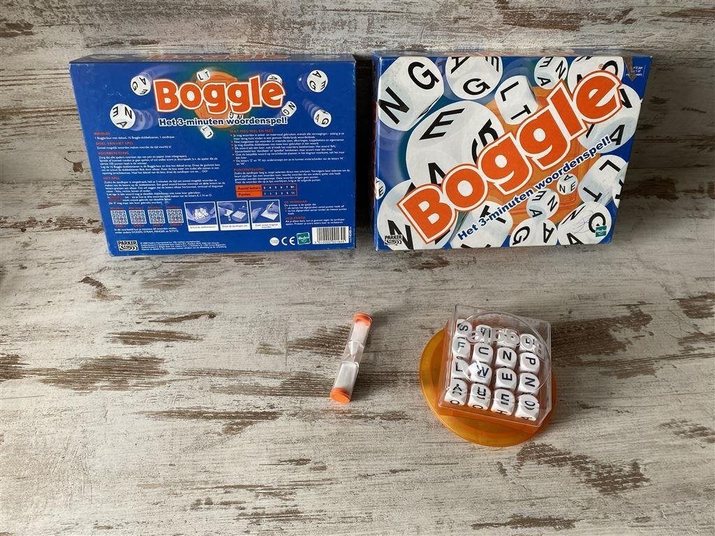 Boggle het 3-minuten woordenspel! parker [s250], Hobby en Vrije tijd, Verzenden, Zo goed als nieuw