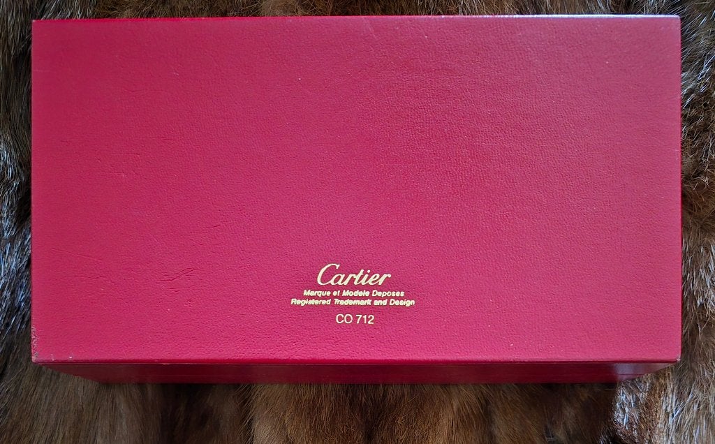 Prachtige vintage Cartier brillendoos model co712, Sieraden, Tassen en Uiterlijk, Zonnebrillen en Brillen | Heren, Overige merken