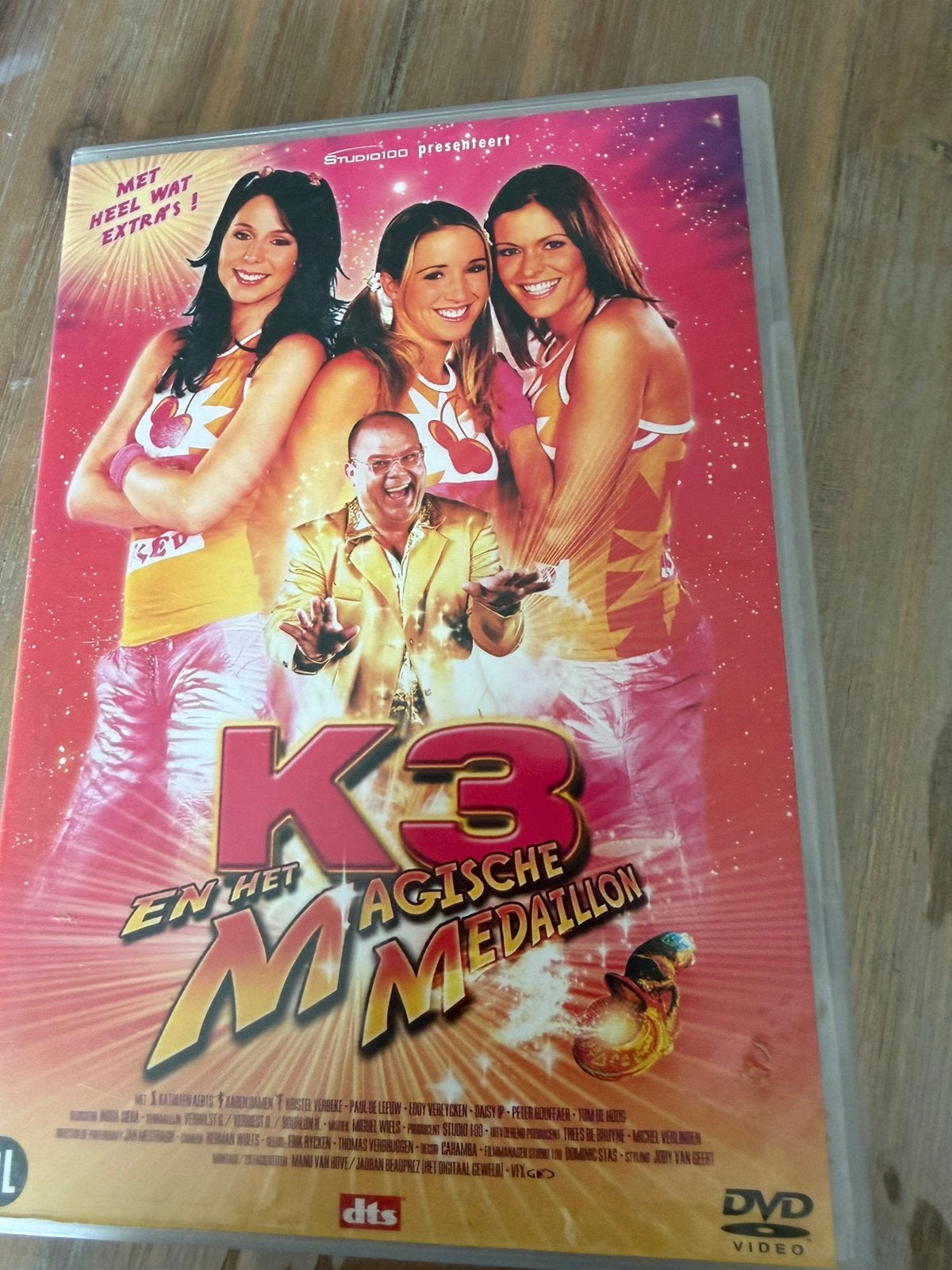 K3 en het Magische Medaillon DVD - Film met extra's, Cd's en Dvd's, Dvd's | Kinderen en Jeugd, Avontuur, Gebruikt, Alle leeftijden