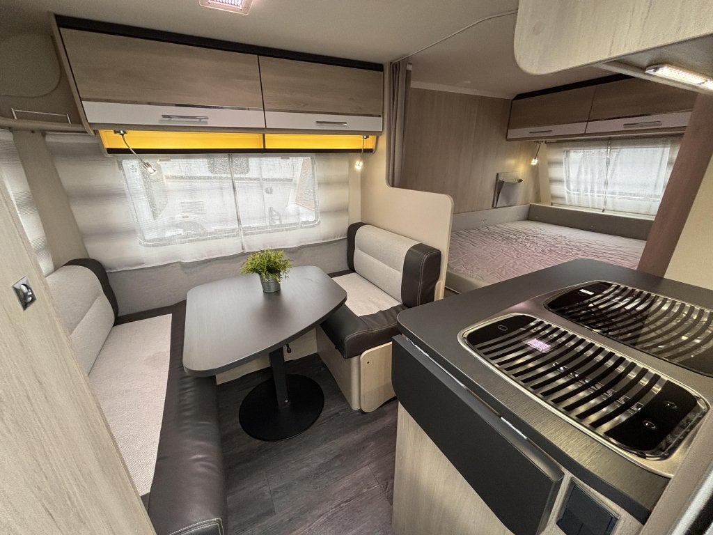 Caravelair Antares Style 420 Mover Voortent Luifel Frans bed, Fietsenrek, Rondzit, Bedrijf, Overige typen