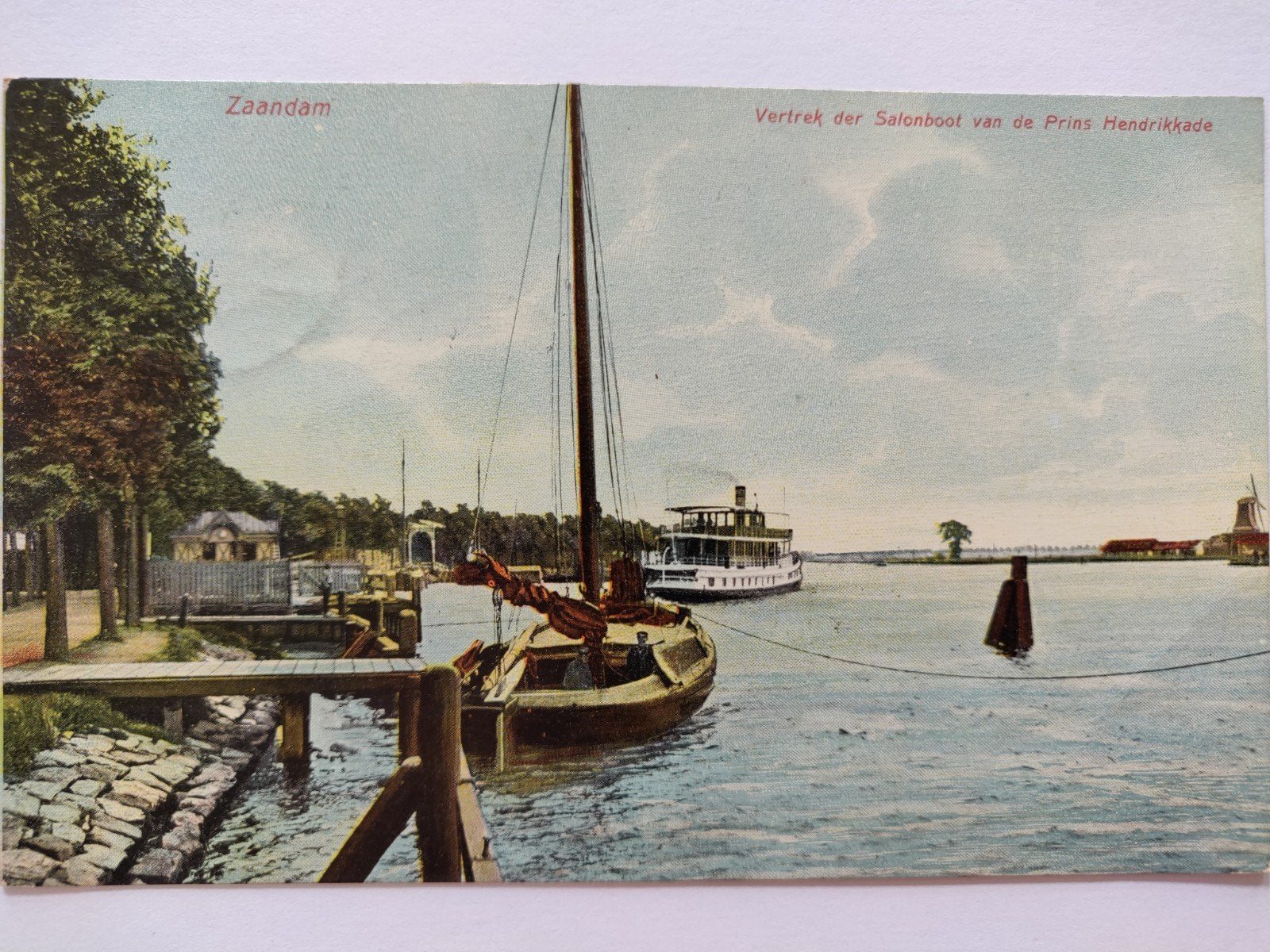X3222 Zaandam 1911, Ophalen of Verzenden, Voor 1920, Noord-Holland