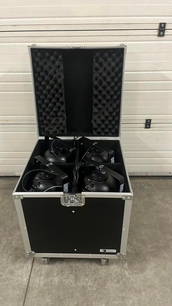 Showtec led par 64, Ophalen of Verzenden, Zo goed als nieuw, Overige instrumenten, Flightcase