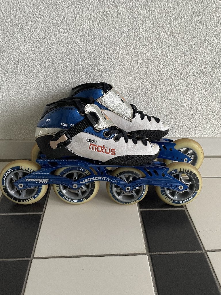 Cado motus comp 108 met venom 12.8, Ophalen, Inline skates 4 wielen, Powerslide, Dames