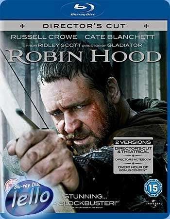 Blu-ray: Robin Hood (2010 Russell Crowe, Cate Blanchett) SLD, Ophalen of Verzenden, Nieuw in verpakking, Actie
