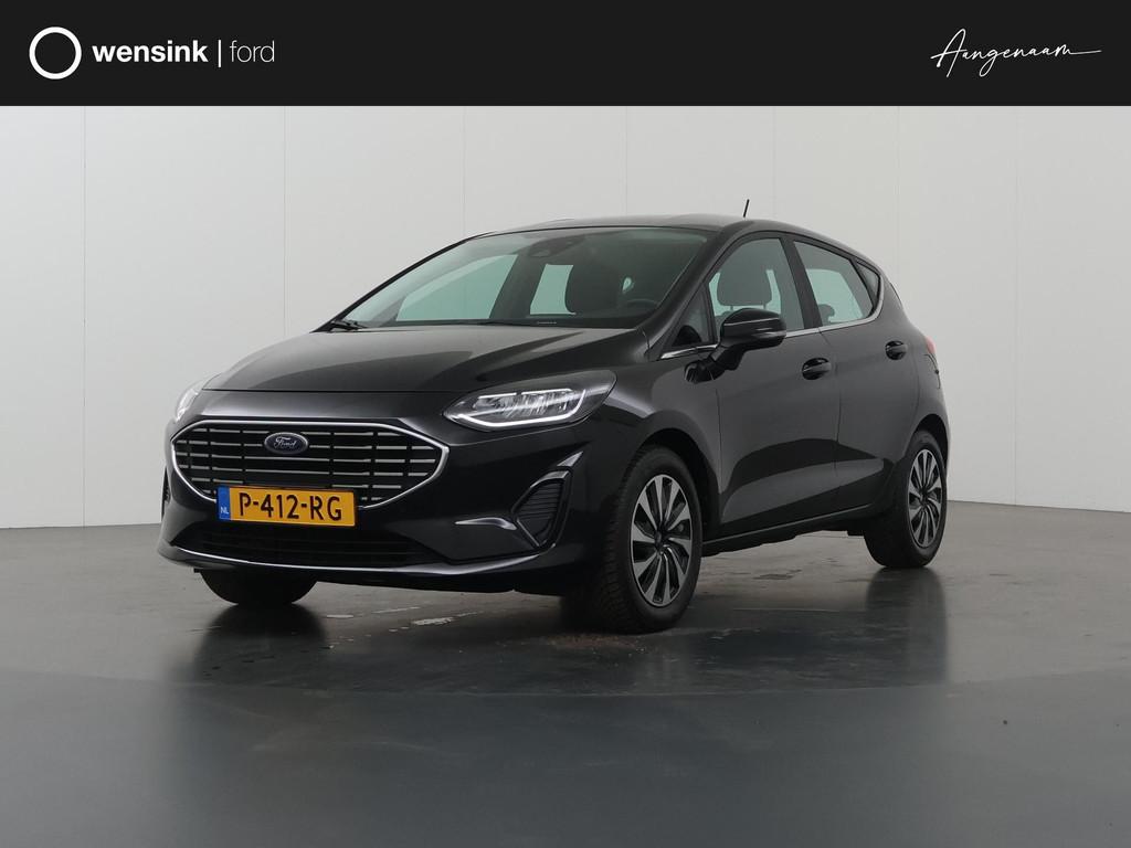 Ford Fiesta 1.0 EcoBoost Titanium | Navigatie | Climate Cont, Voorwielaandrijving, Gebruikt, Lichtsensor, Origineel Nederlands