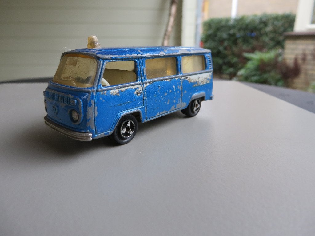 Majorette Volkswagen T2 POLICE, Ophalen of Verzenden, Gebruikt, Auto
