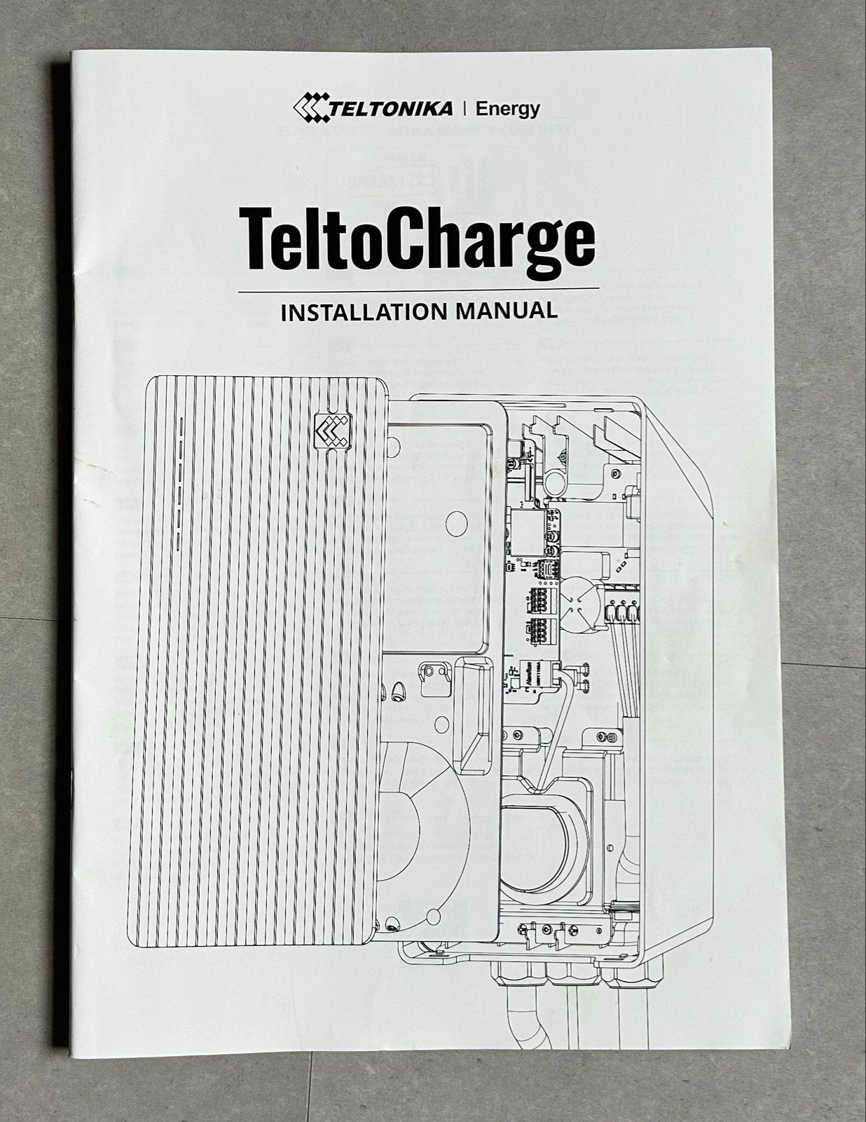 Teltonika TeltoCharge Wallbox Laadstation 11kW, Auto diversen, Laadpalen, Ophalen, Gebruikt, Laadpaal en Laadkabel