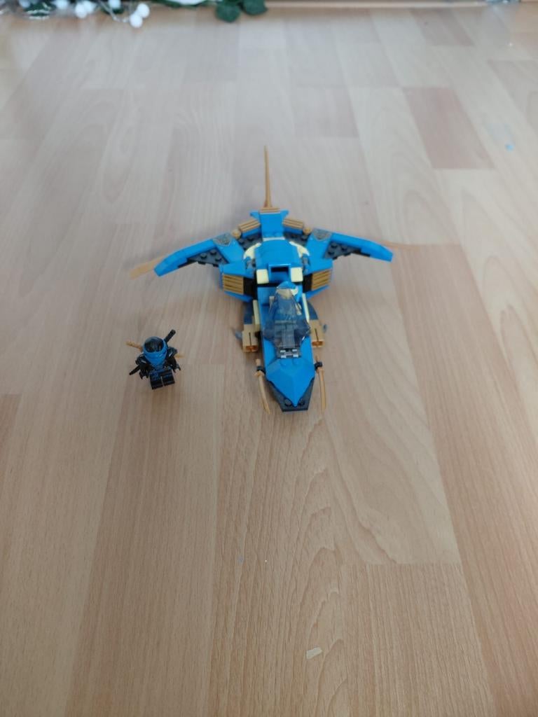 Lego Ninjago Jay's Bliksemstraaljager Evo + Jay figuur, Kinderen en Baby's, Speelgoed | Duplo en Lego, Ophalen, Inclusief minifiguren