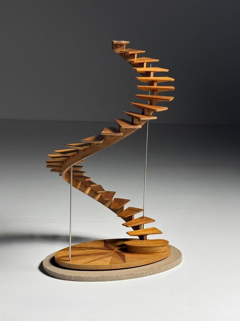 Trap model spiraal vintage 90CM, Doe-het-zelf en Verbouw, Ladders en Trappen, Ophalen, Minder dan 2 meter