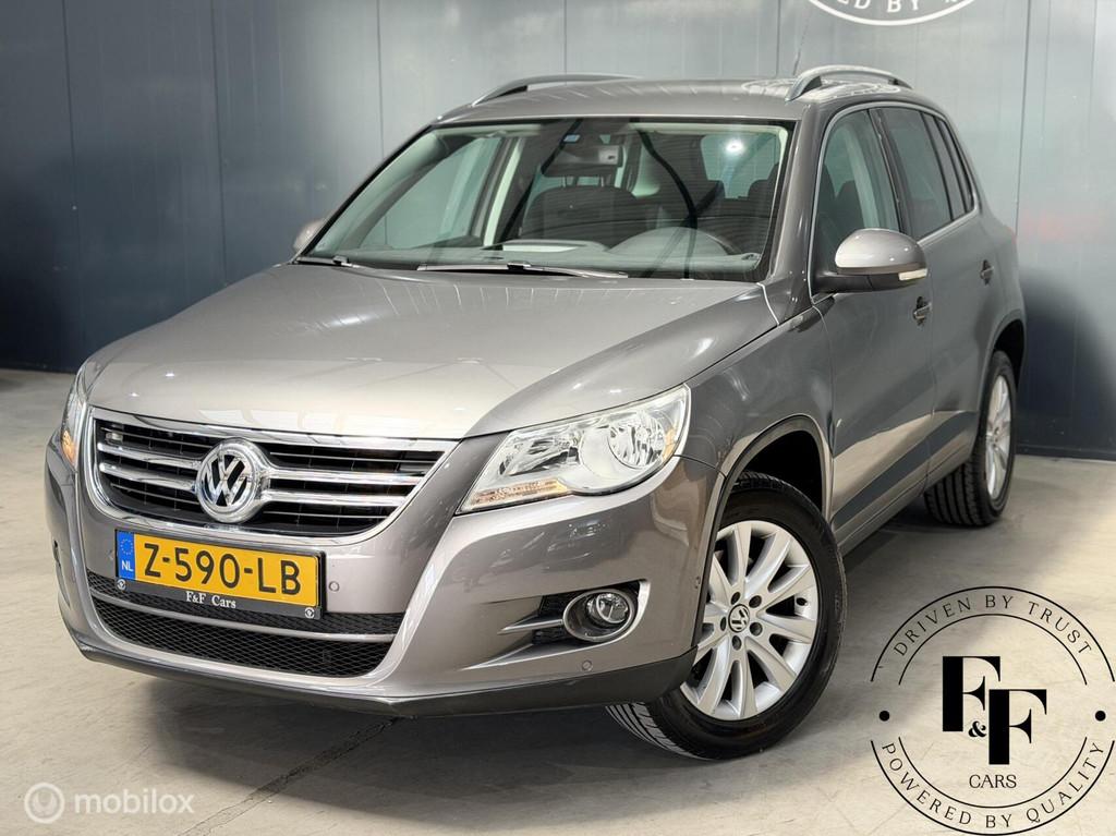 Volkswagen Tiguan 2.0 TSI 4Motion 170pk|Carplay|Camera|Stoel, Gebruikt, Zwart, 4 cilinders, 1984 cc