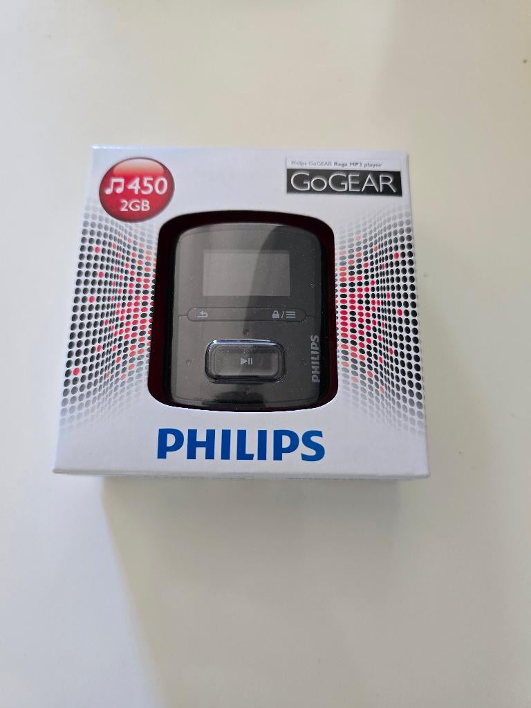 Philips GoGear MP3 speler 2GB – Compleet met originele doos, Audio, Tv en Foto, Ophalen of Verzenden, Nieuw, Philips, 2 tot 10 GB