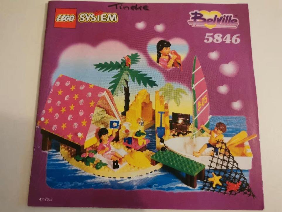 Lego Belville 5846 Desert Island / My Secret Island, Overige thema's, Lego, Compleet, Ophalen of Verzenden