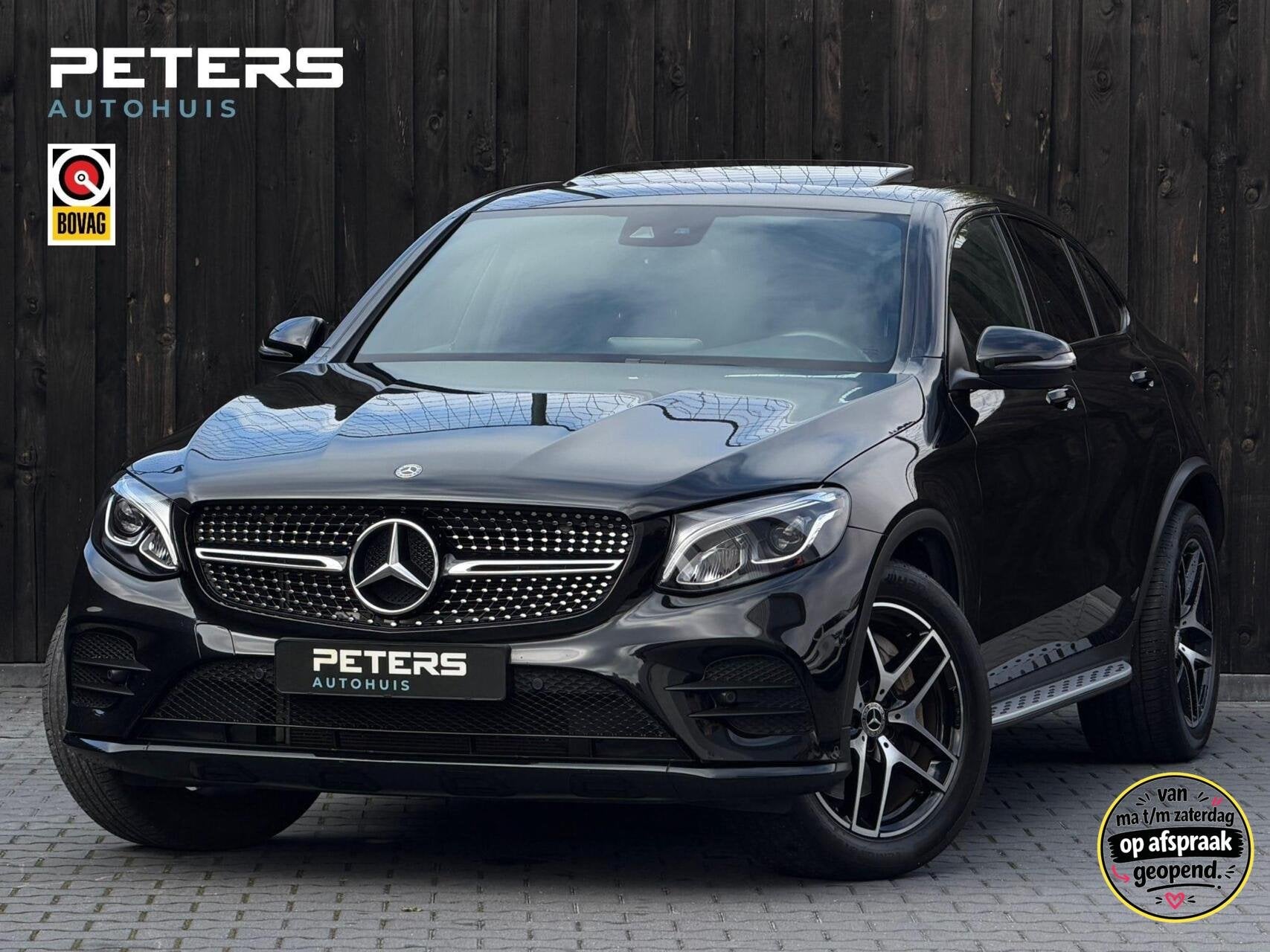 Mercedes GLC-klasse Coupé 250 4MATIC Premium| 1e eigenaar|, Auto's, Gebruikt, 4 cilinders, Leder, Bedrijf