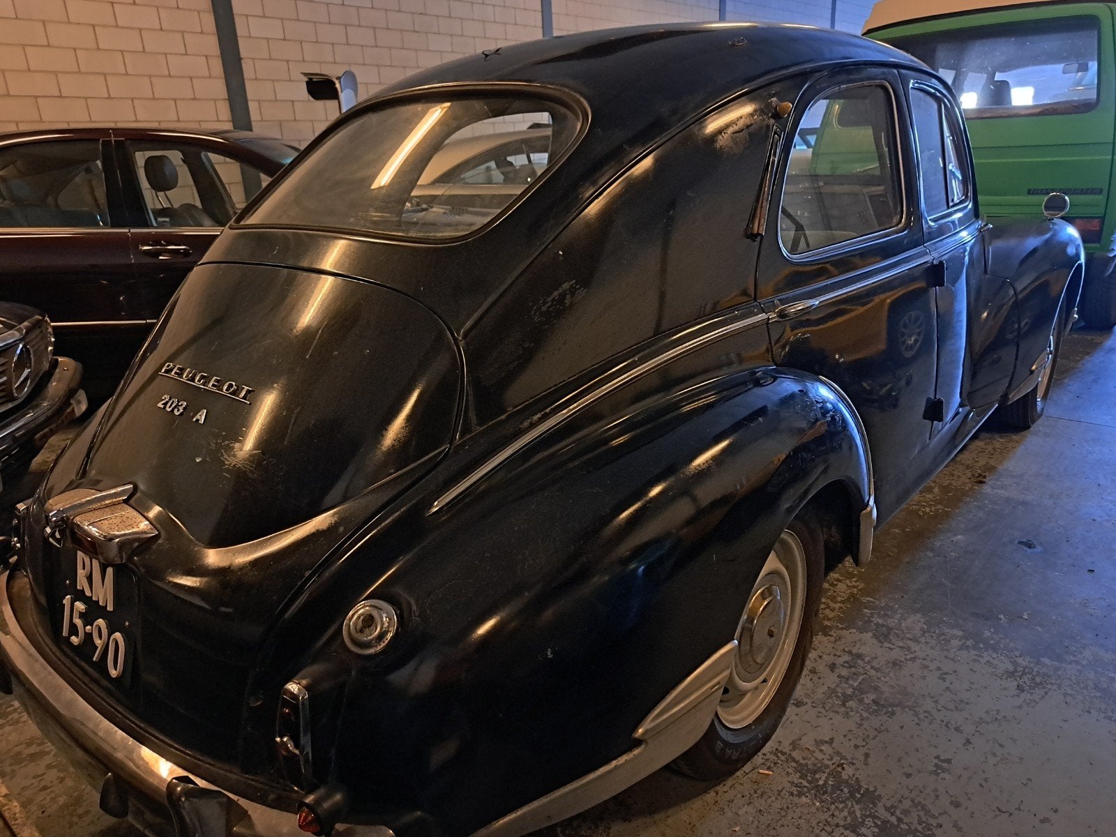 peugeot 203 A ,bj 1952,12 v,apk en belastingvrij, foto 7