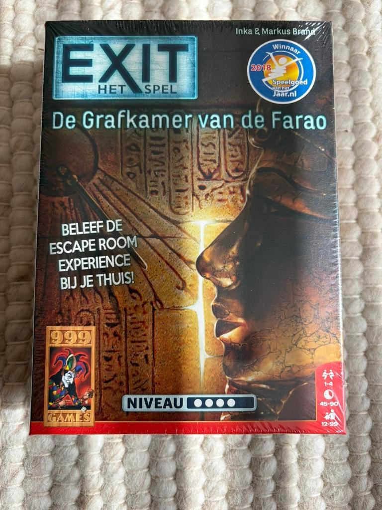Exit- Het Spel -Escape room bij je thuis, Een of twee spelers, Ophalen of Verzenden, Nieuw