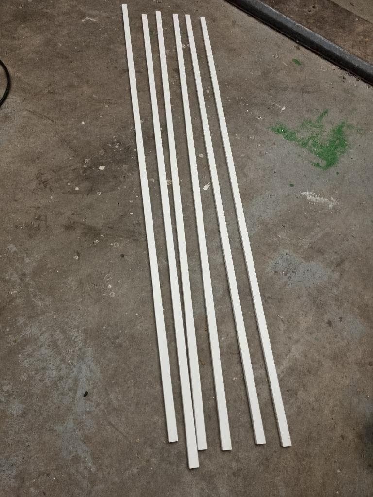NIEUW !! 6x K25 kabelgoot met deksel kunststof 200 cm lang, Ophalen, Zo goed als nieuw, Overige typen