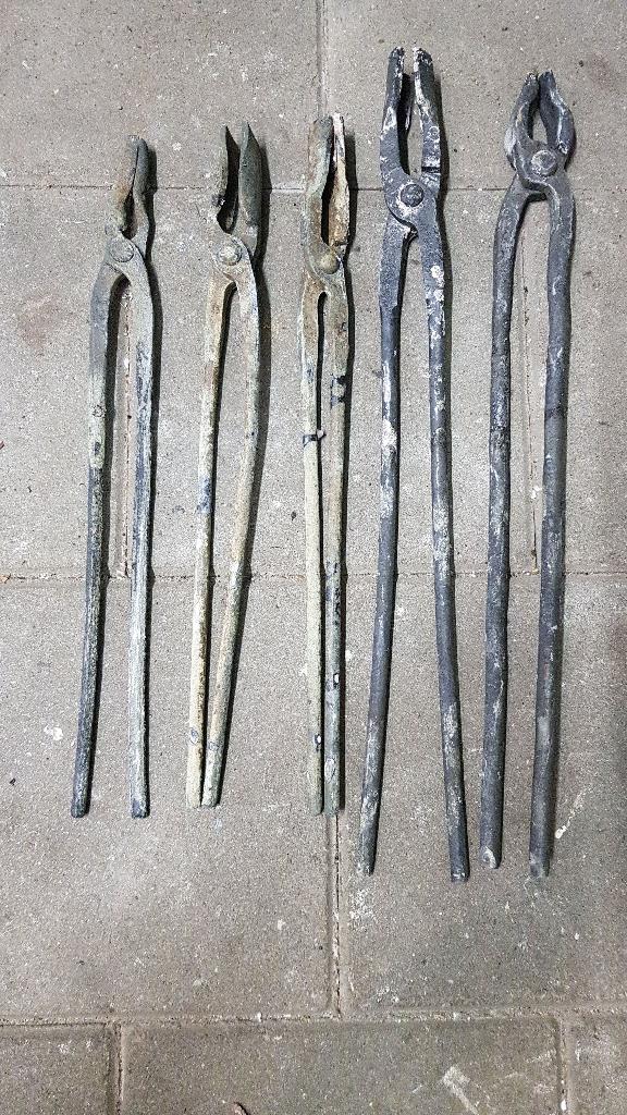 Divers smeed gereedschap (onroest), Ophalen, Gebruikt