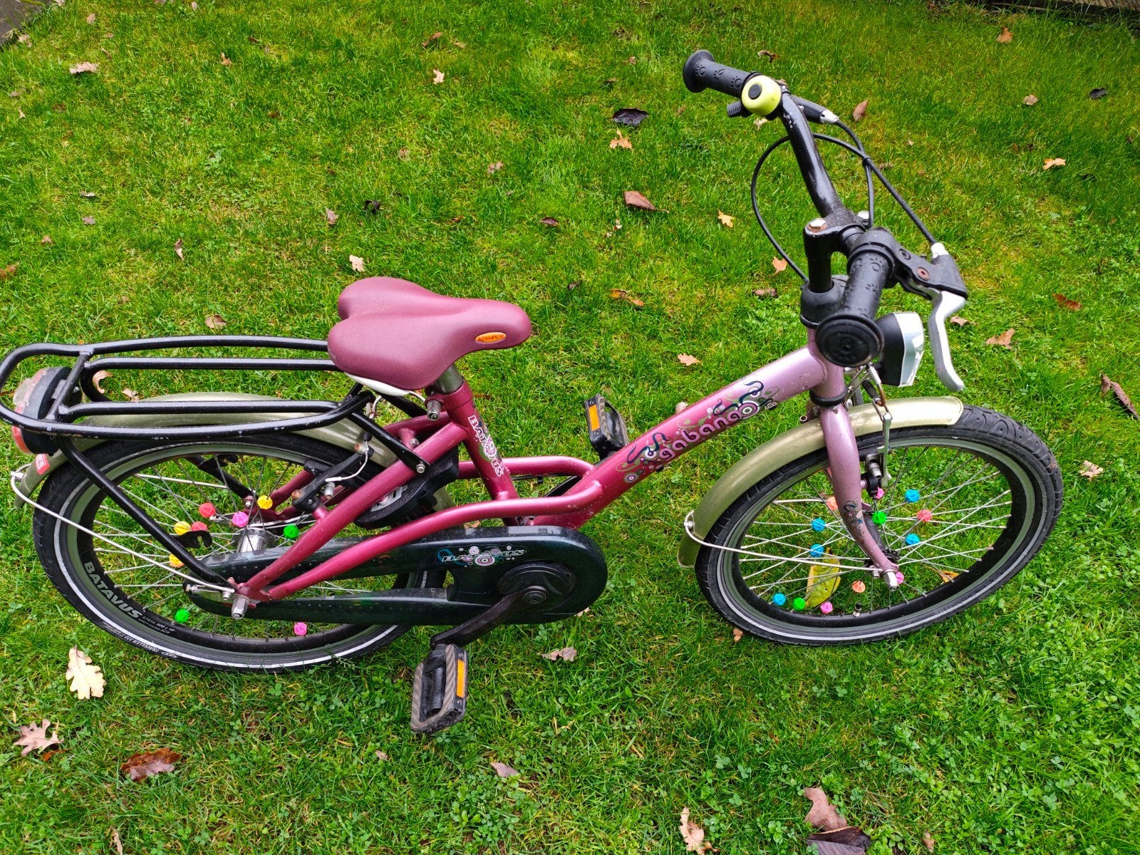 Roze kinderfiets 20 inch - Goed onderhouden, Ophalen, Terugtraprem, Gazelle, 16 tot 20 inch