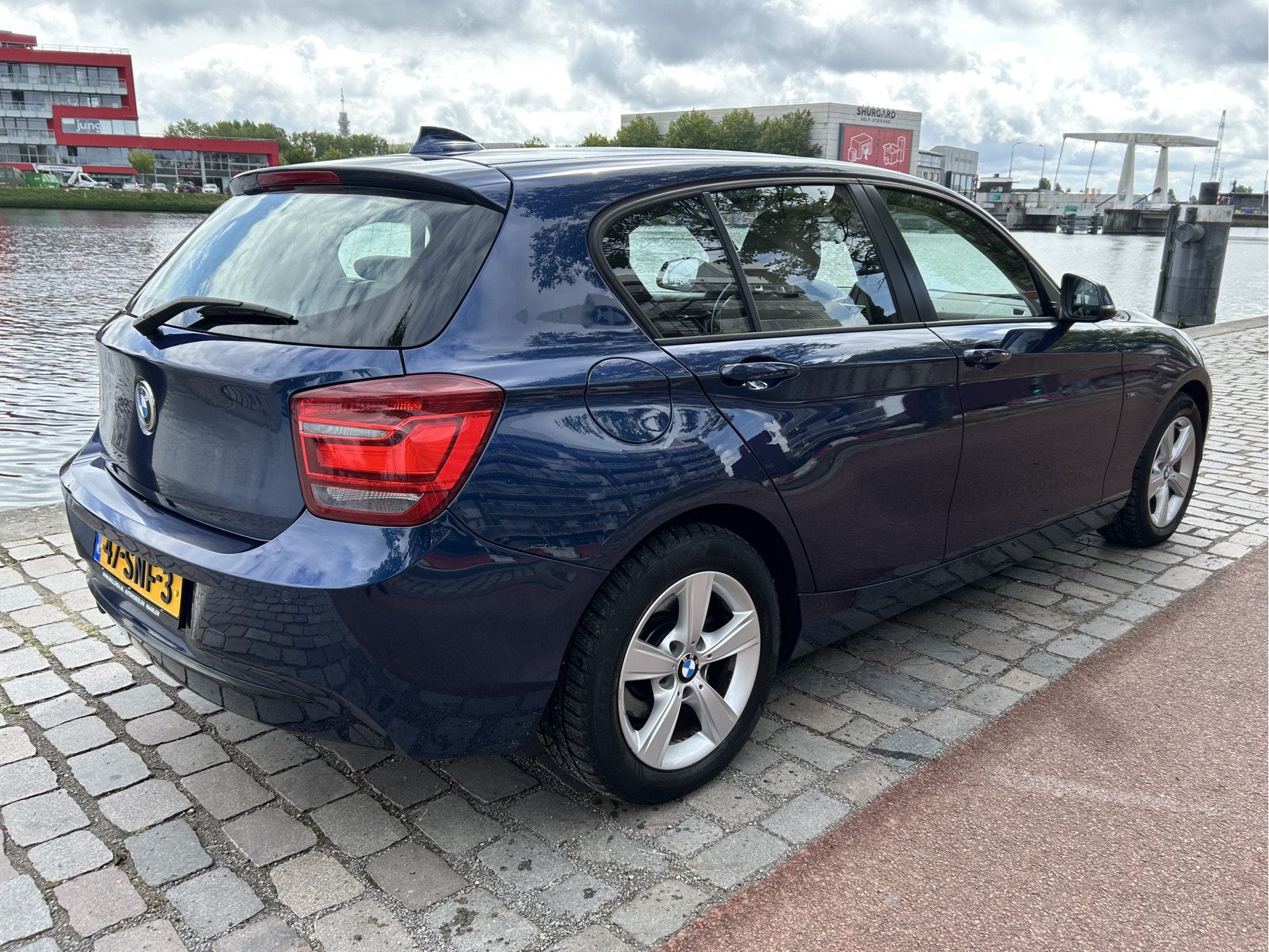 BMW 1-serie 116i Sport 5 drs Leder Airco/ecc (bj 2011), 1-Serie, Euro 5, Gebruikt, Beige